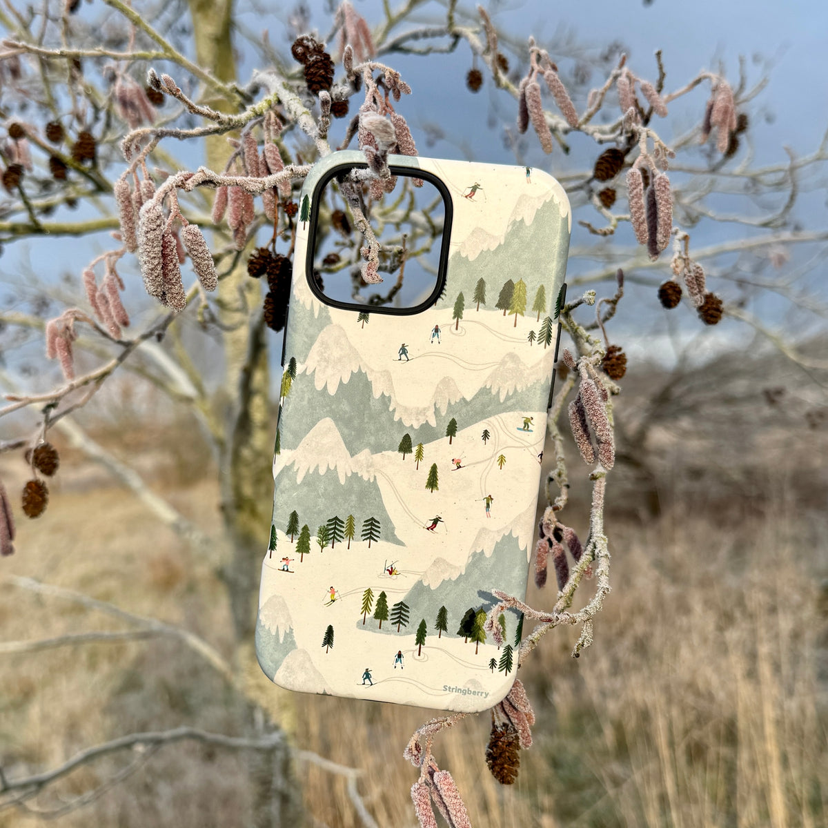 iPhone MagSafe Tough Case - Winter Landscape I By Katherine Quinn