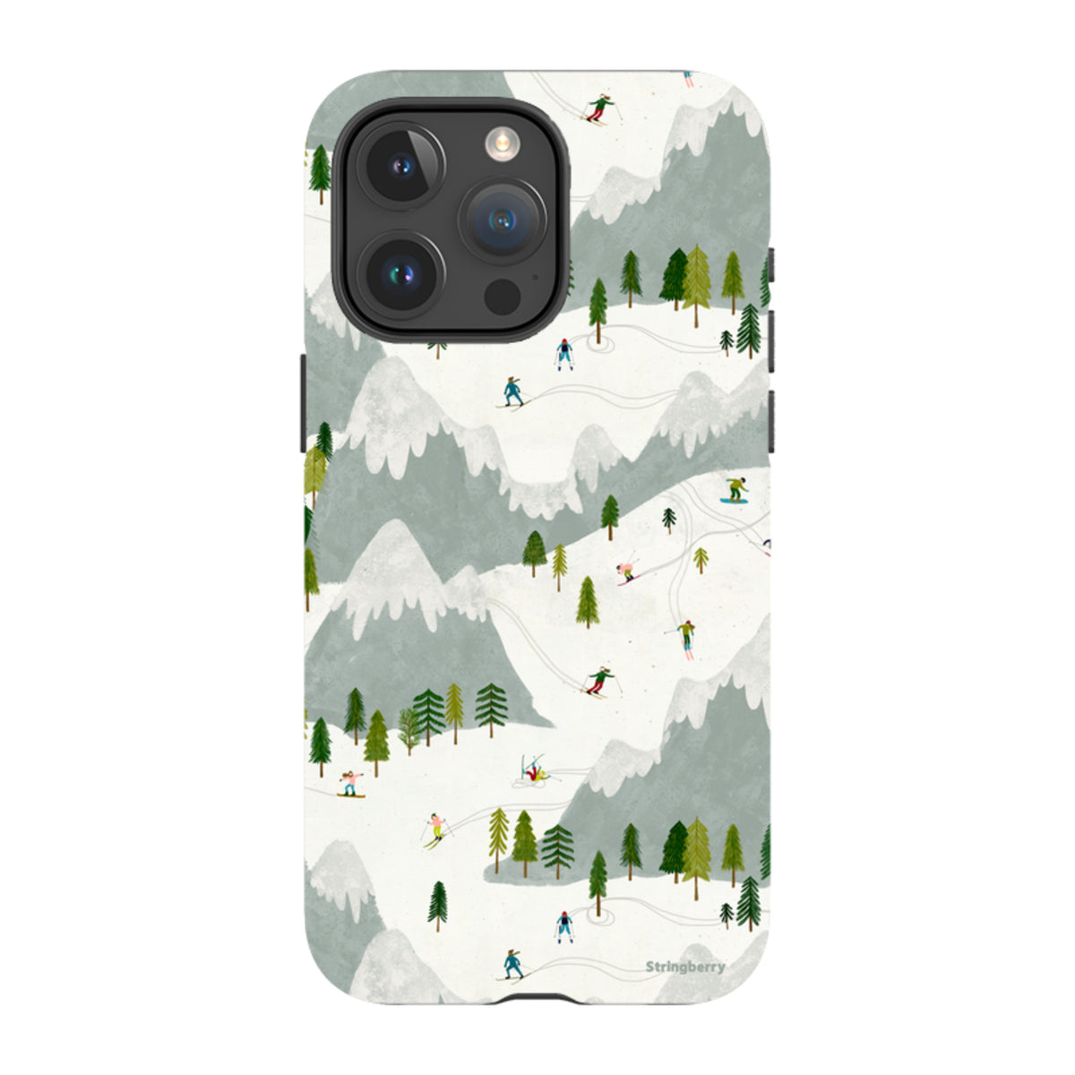 iPhone Tough Case - Winter Landscape I By Katherine Quinn