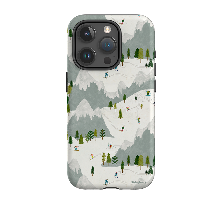 iPhone Tough Case - Winter Landscape I By Katherine Quinn