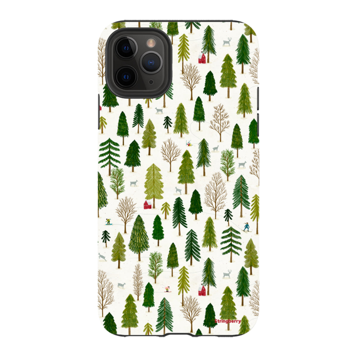 iPhone Tough Case - Winter Landscape IV By Katherine Quinn