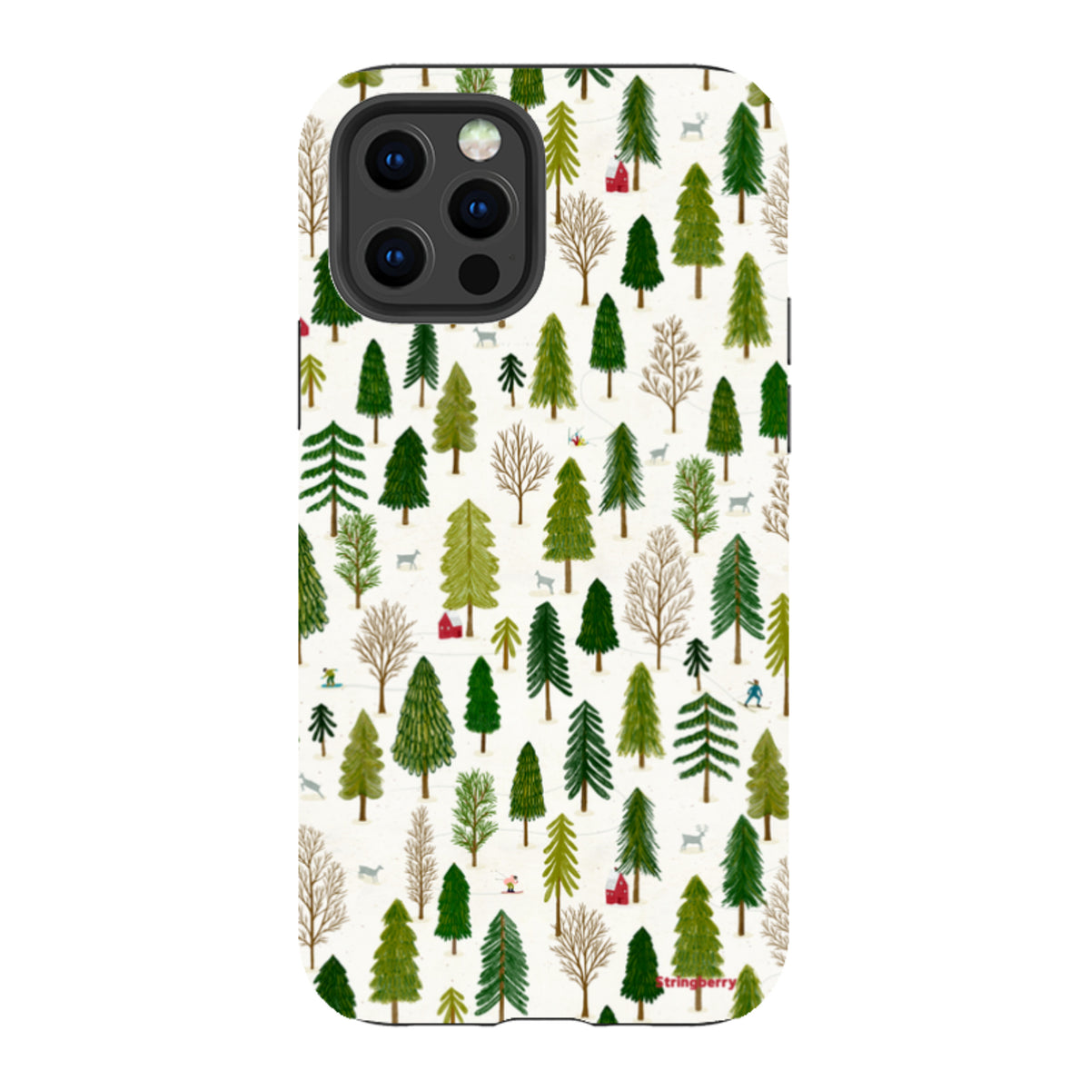 iPhone Tough Case - Winter Landscape IV By Katherine Quinn