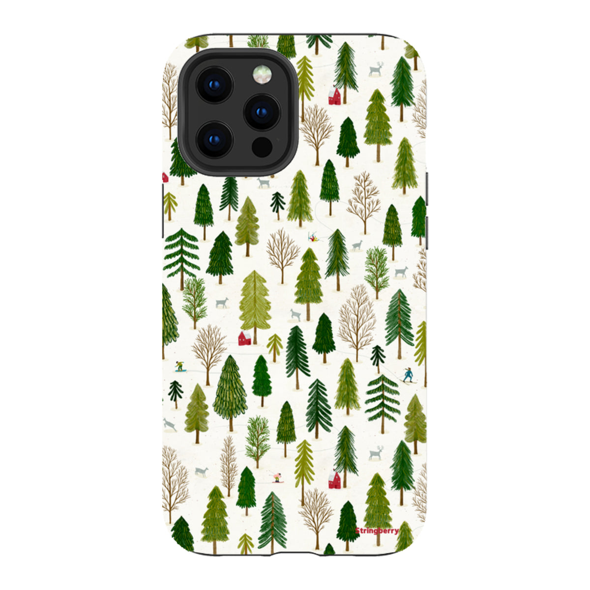 iPhone Tough Case - Winter Landscape IV By Katherine Quinn