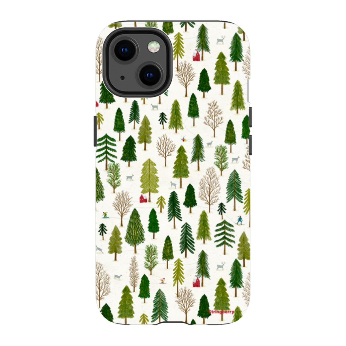 iPhone Tough Case - Winter Landscape IV By Katherine Quinn