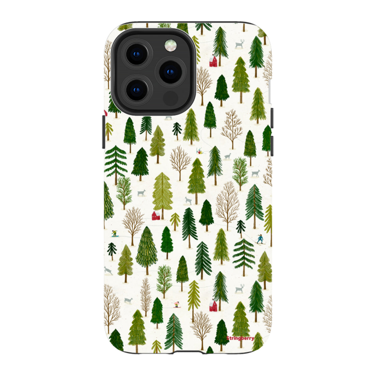 iPhone Tough Case - Winter Landscape IV By Katherine Quinn