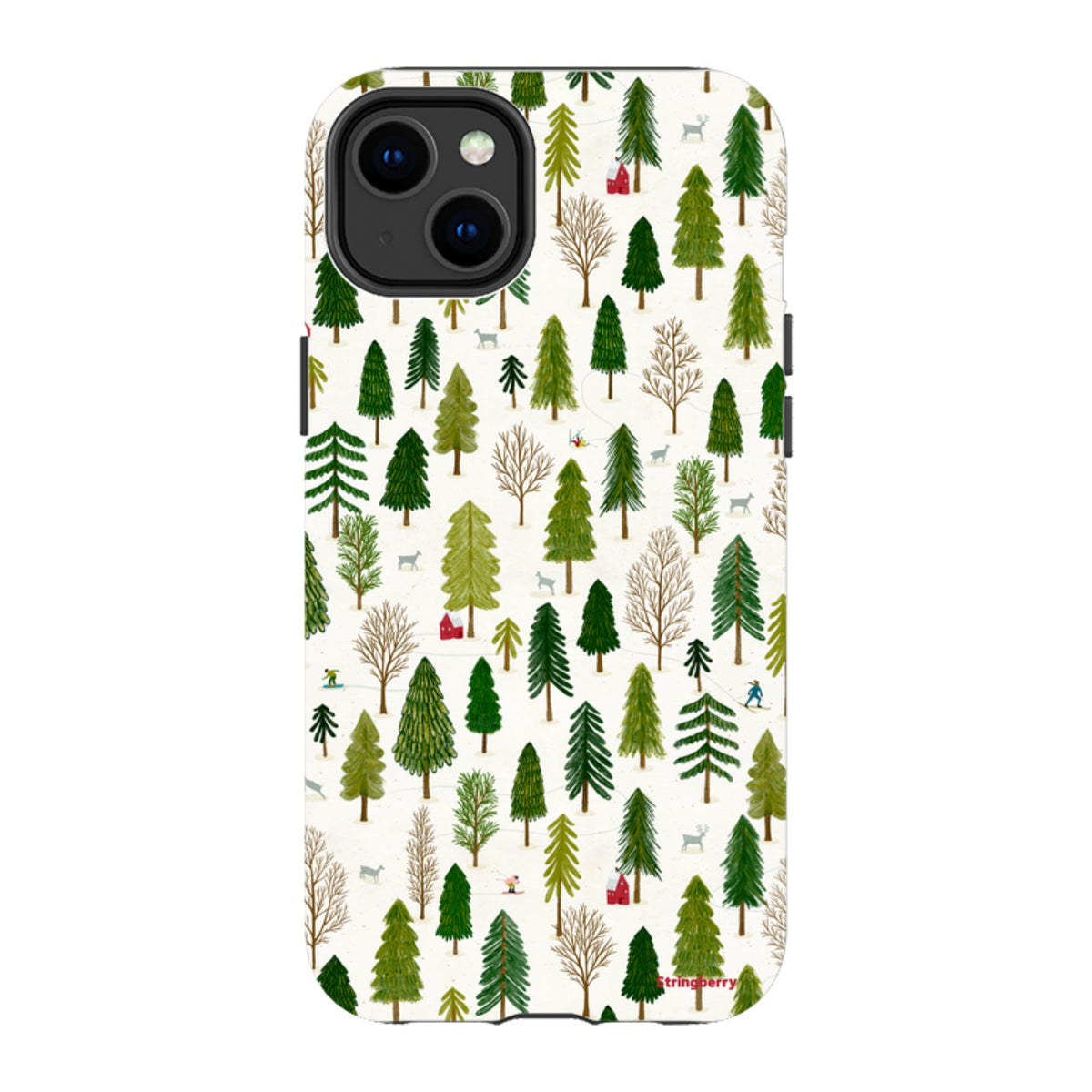 iPhone Tough Case - Winter Landscape IV By Katherine Quinn