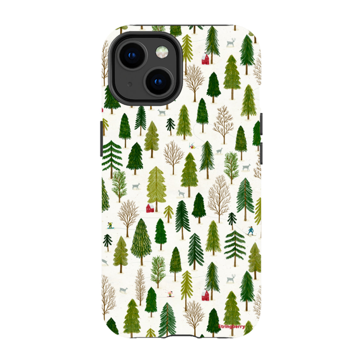 iPhone Tough Case - Winter Landscape IV By Katherine Quinn
