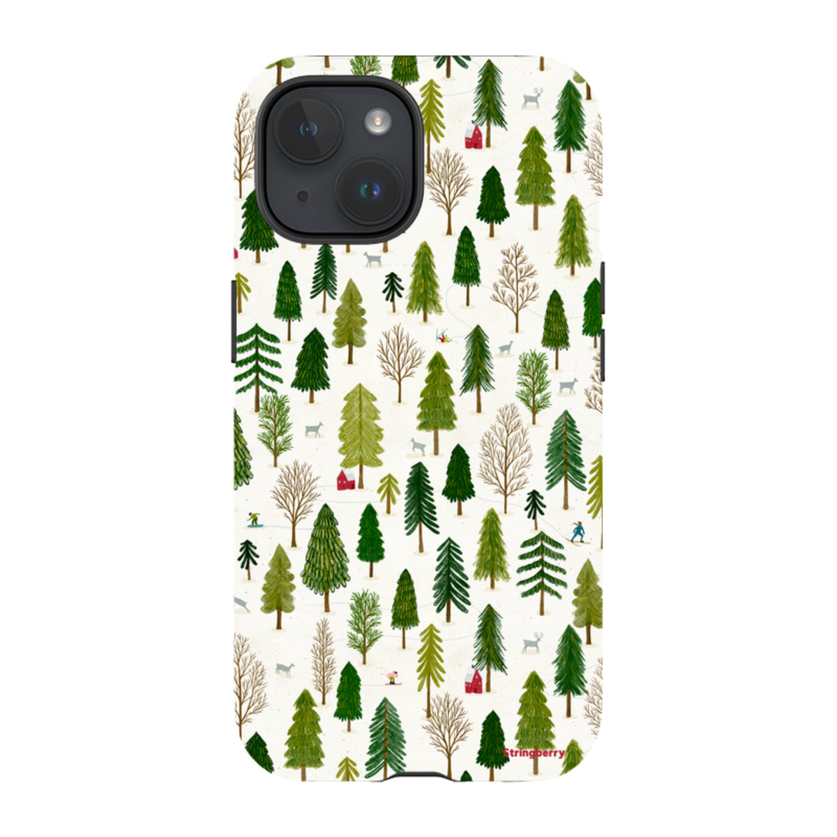 iPhone Tough Case - Winter Landscape IV By Katherine Quinn