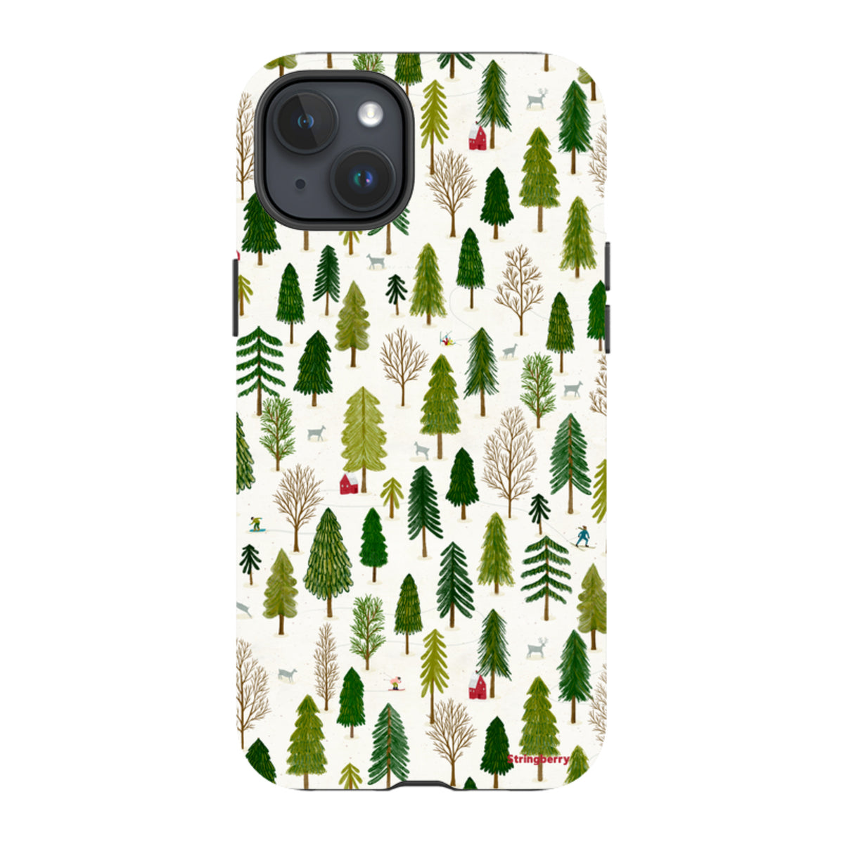 iPhone Tough Case - Winter Landscape IV By Katherine Quinn