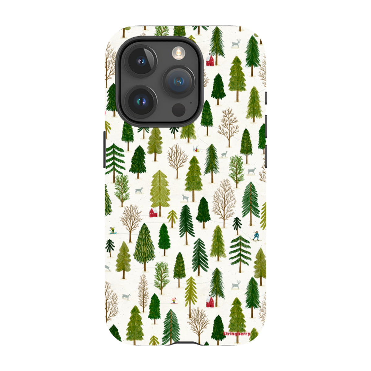iPhone Tough Case - Winter Landscape IV By Katherine Quinn