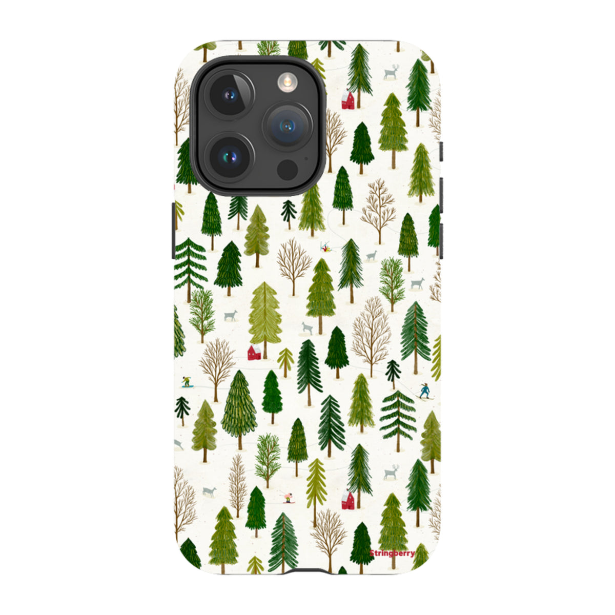 iPhone Tough Case - Winter Landscape IV By Katherine Quinn
