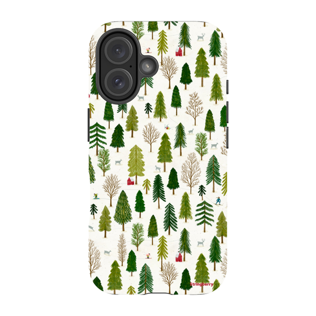 iPhone Tough Case - Winter Landscape IV By Katherine Quinn