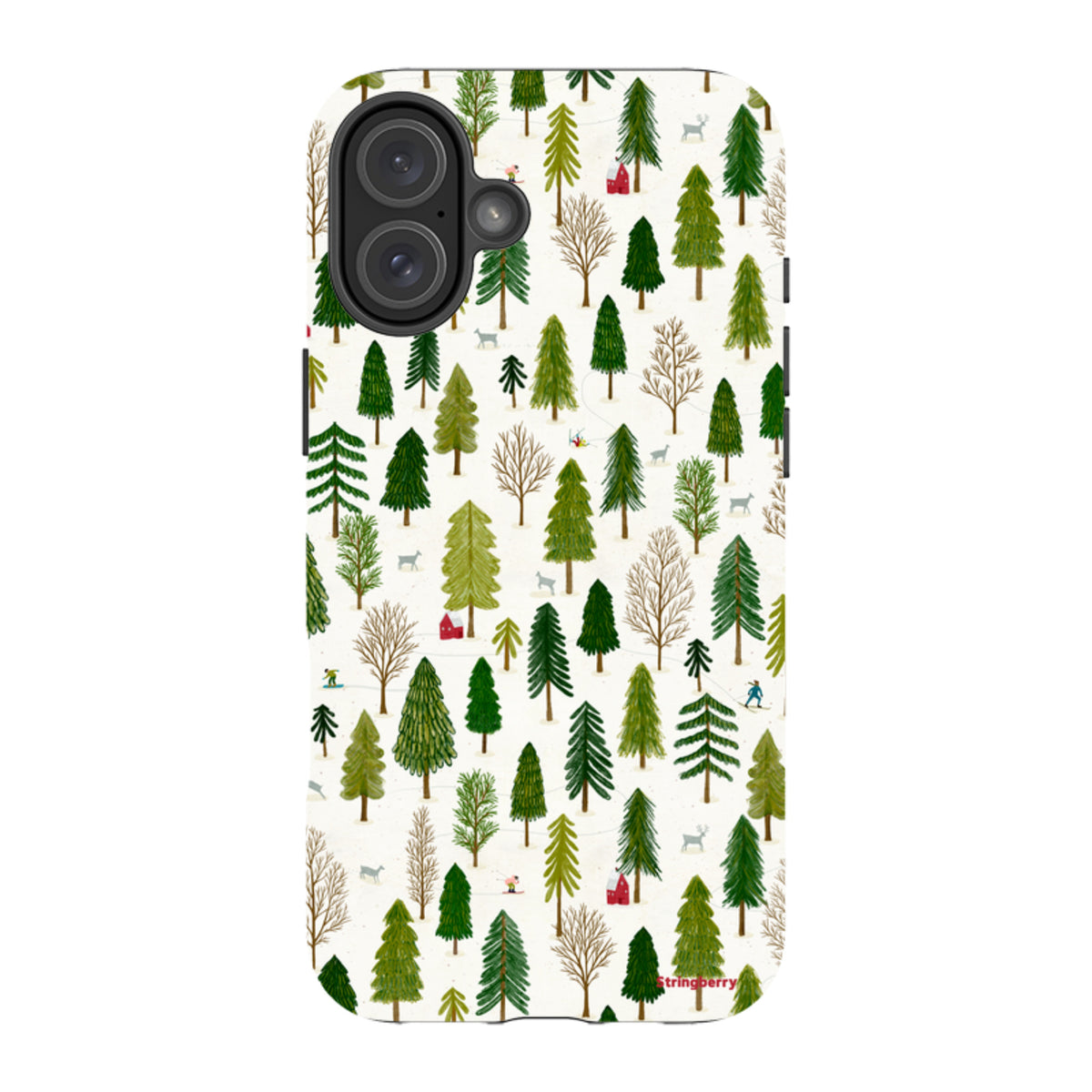 iPhone Tough Case - Winter Landscape IV By Katherine Quinn