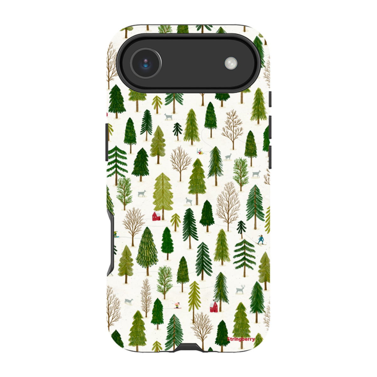 iPhone Tough Case - Winter Landscape IV By Katherine Quinn
