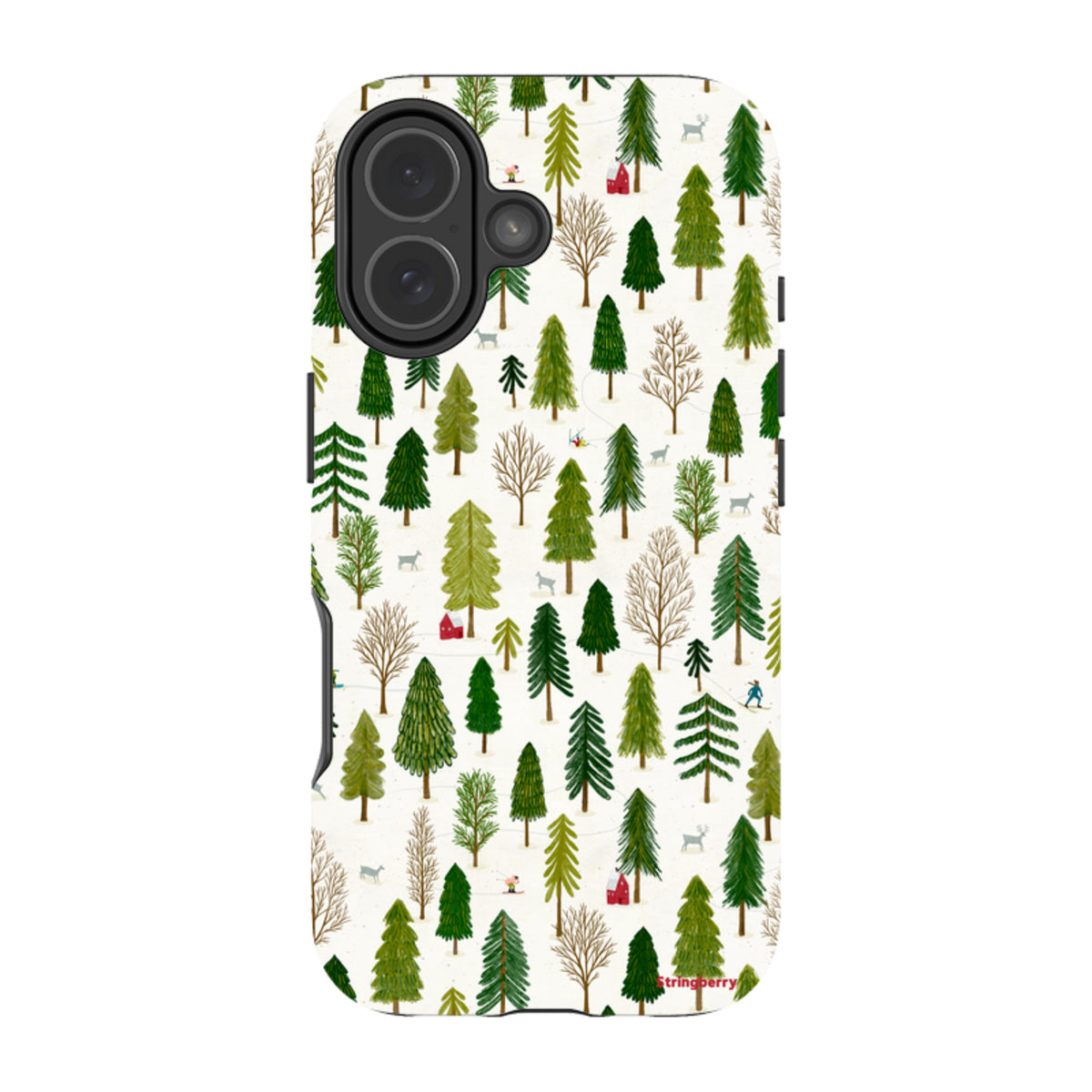 iPhone Tough Case - Winter Landscape IV By Katherine Quinn