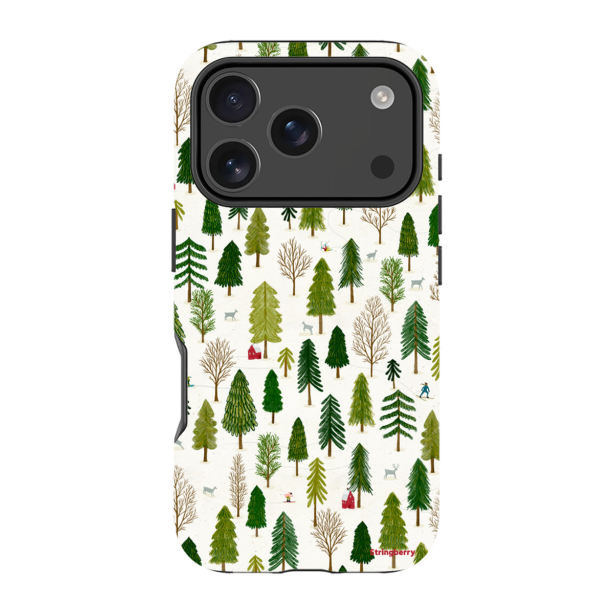 iPhone Tough Case - Winter Landscape IV By Katherine Quinn