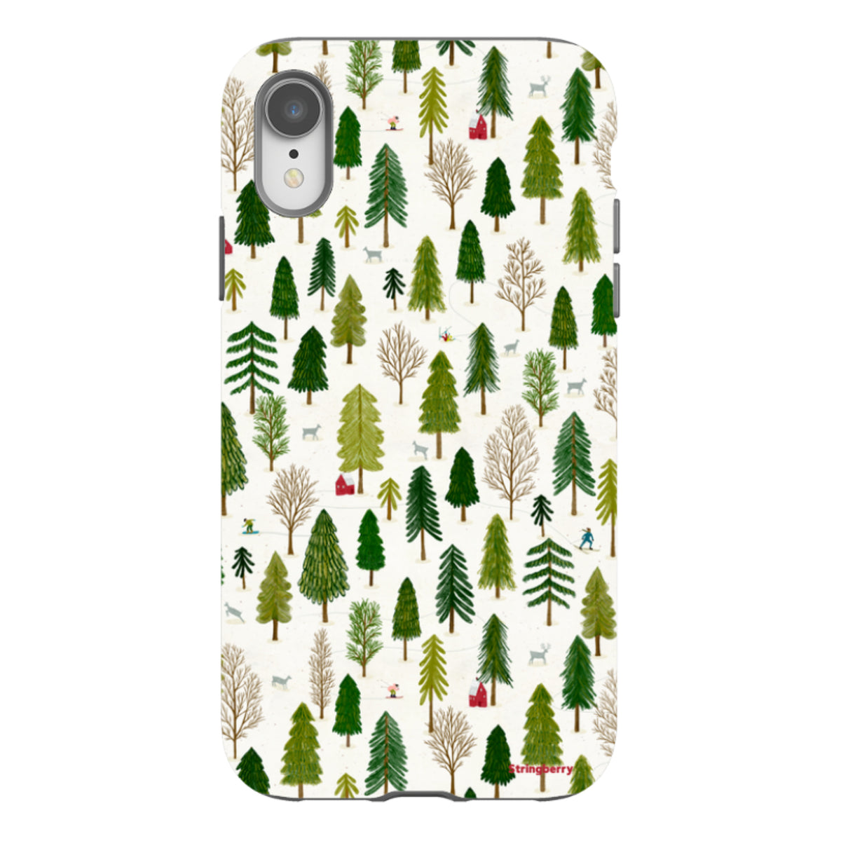 iPhone Tough Case - Winter Landscape IV By Katherine Quinn