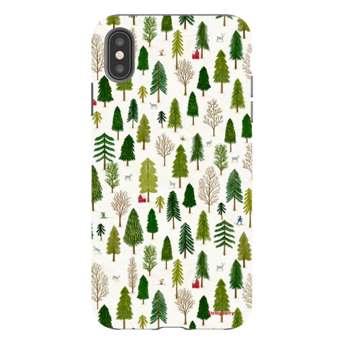 iPhone Tough Case - Winter Landscape IV By Katherine Quinn