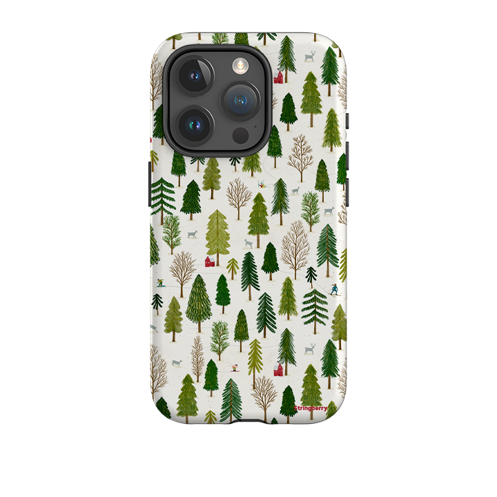iPhone Tough Case - Winter Landscape IV By Katherine Quinn