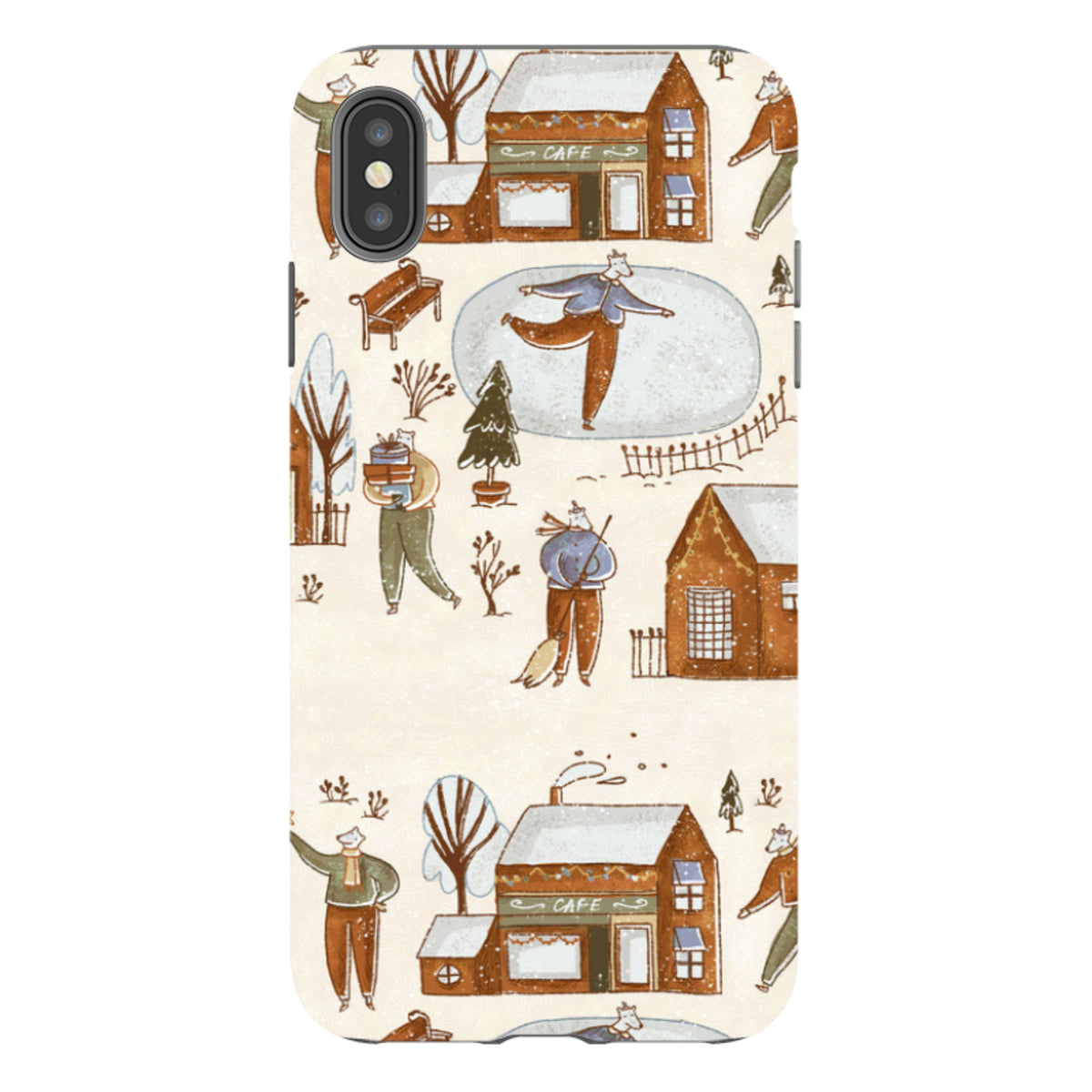 iPhone Tough Case - Winter Life