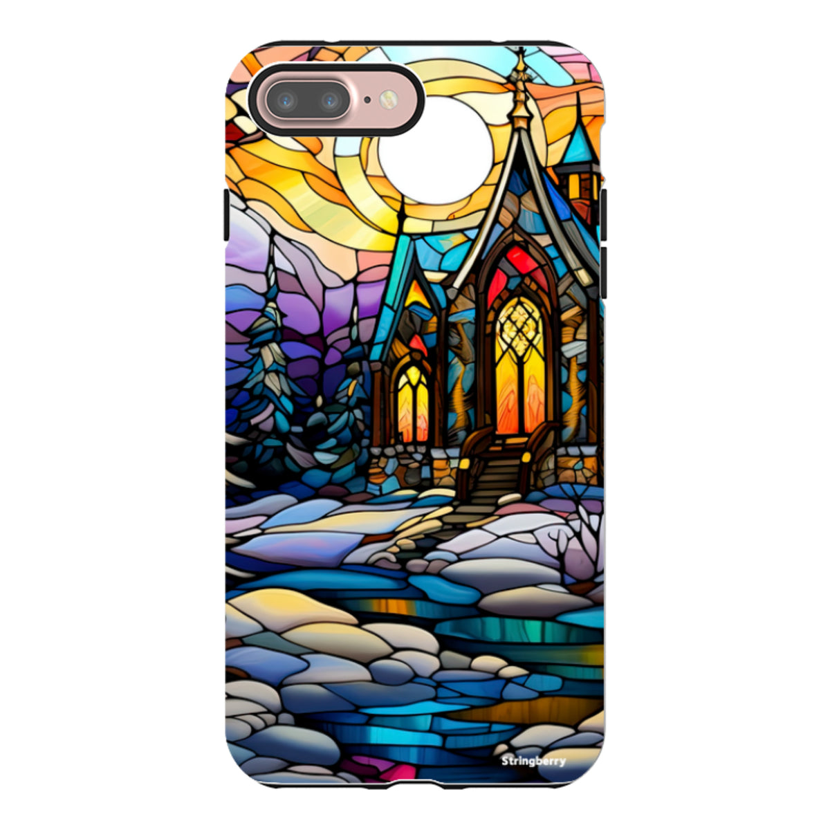 iPhone Tough Case - Winter Mosaic II