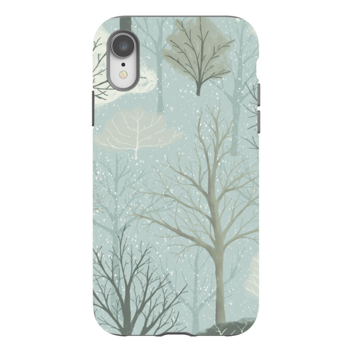 iPhone Tough Case - Winter Trees By Maja Lindberg