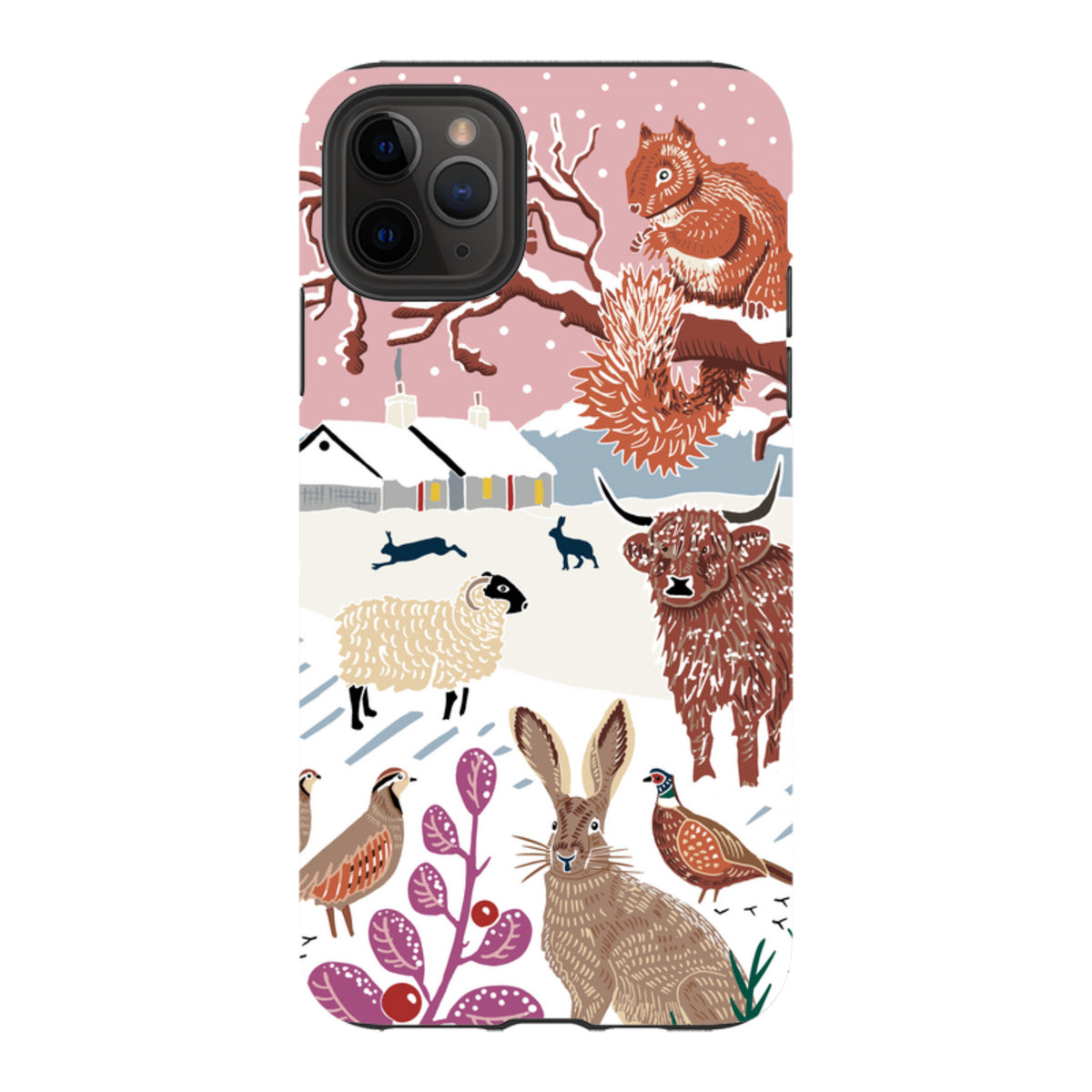 iPhone Tough Case - Winter V By Kate Heiss