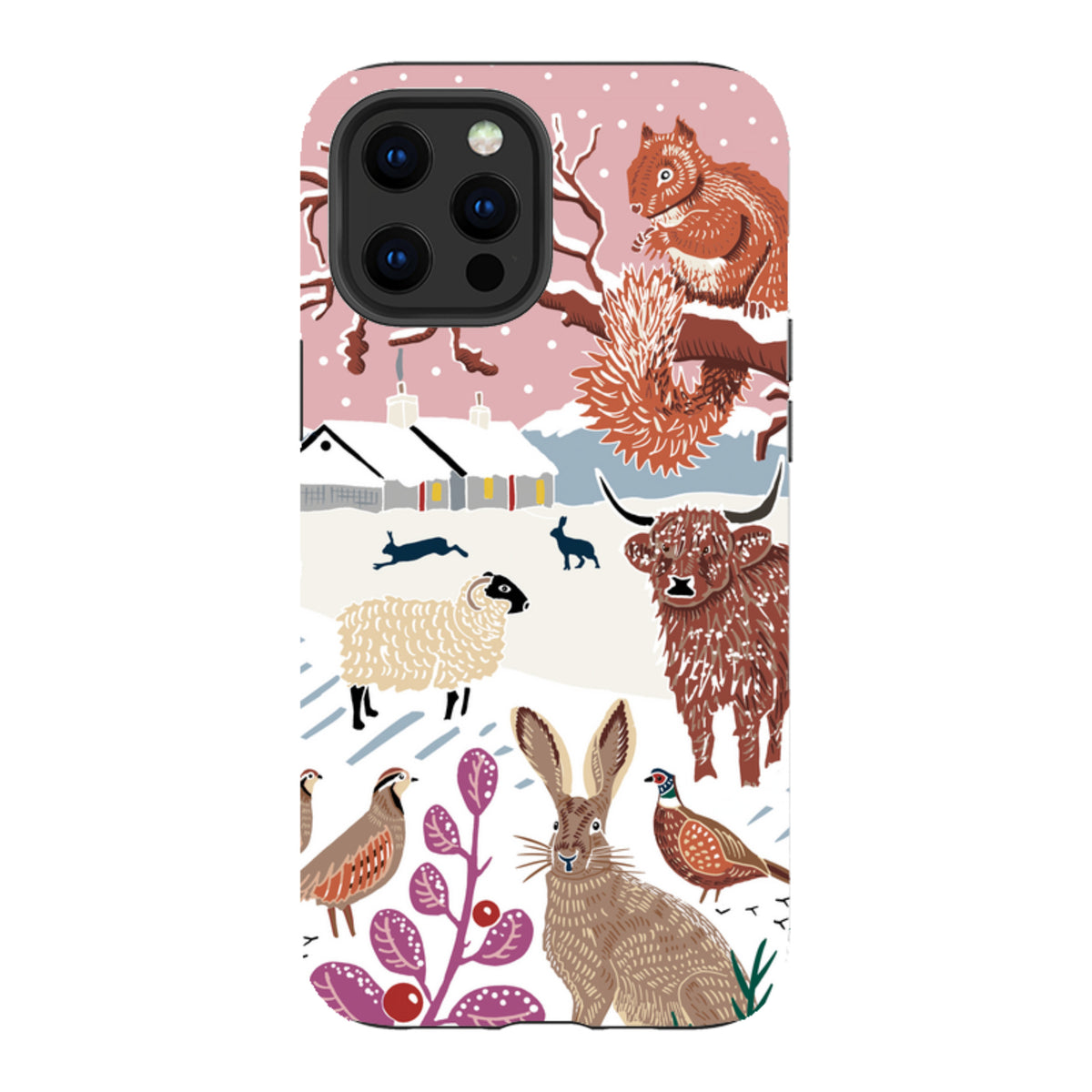 iPhone Tough Case - Winter V By Kate Heiss