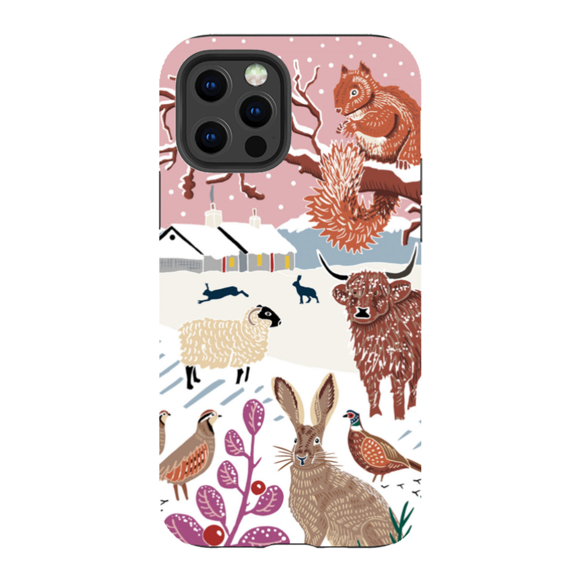 iPhone Tough Case - Winter V By Kate Heiss