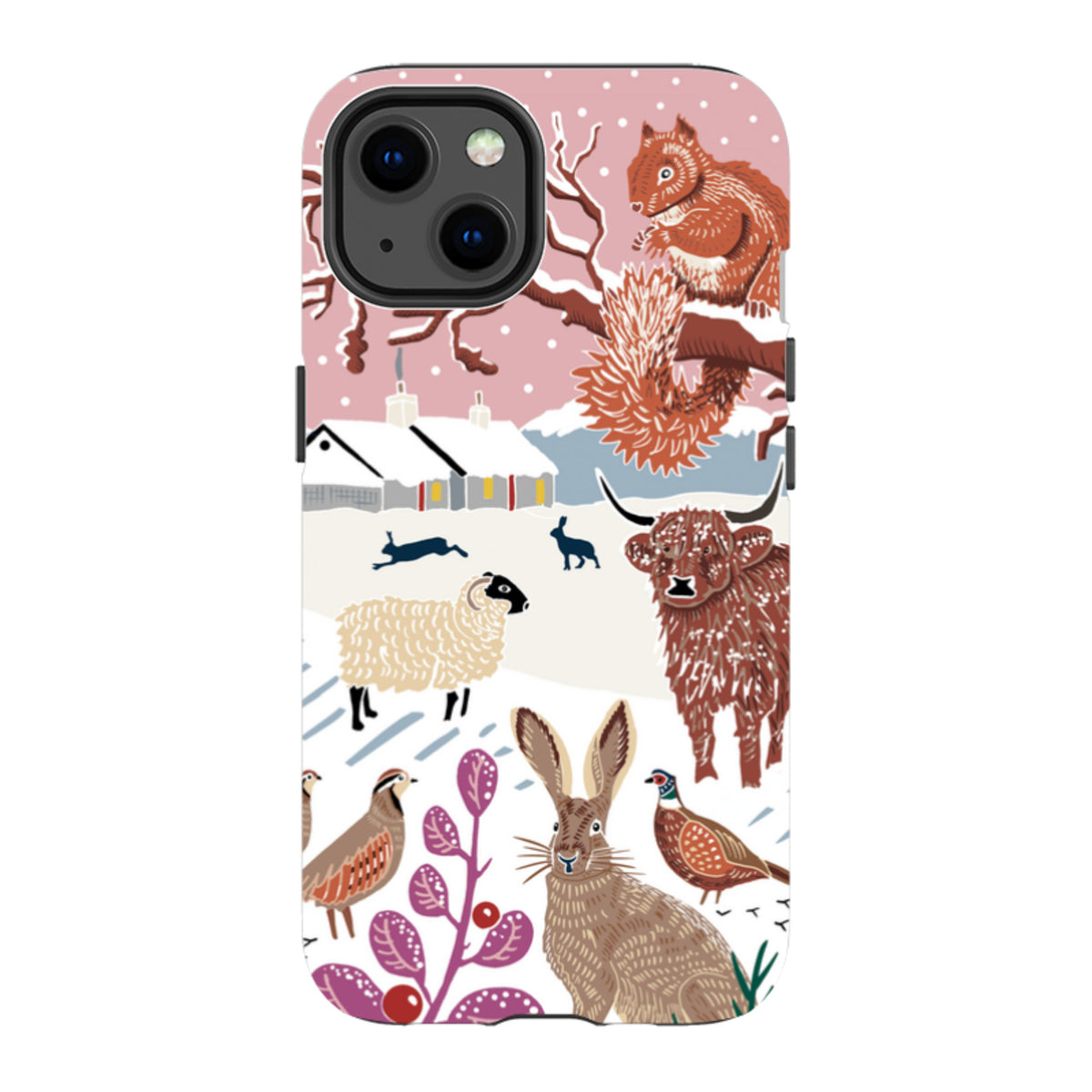 iPhone Tough Case - Winter V By Kate Heiss