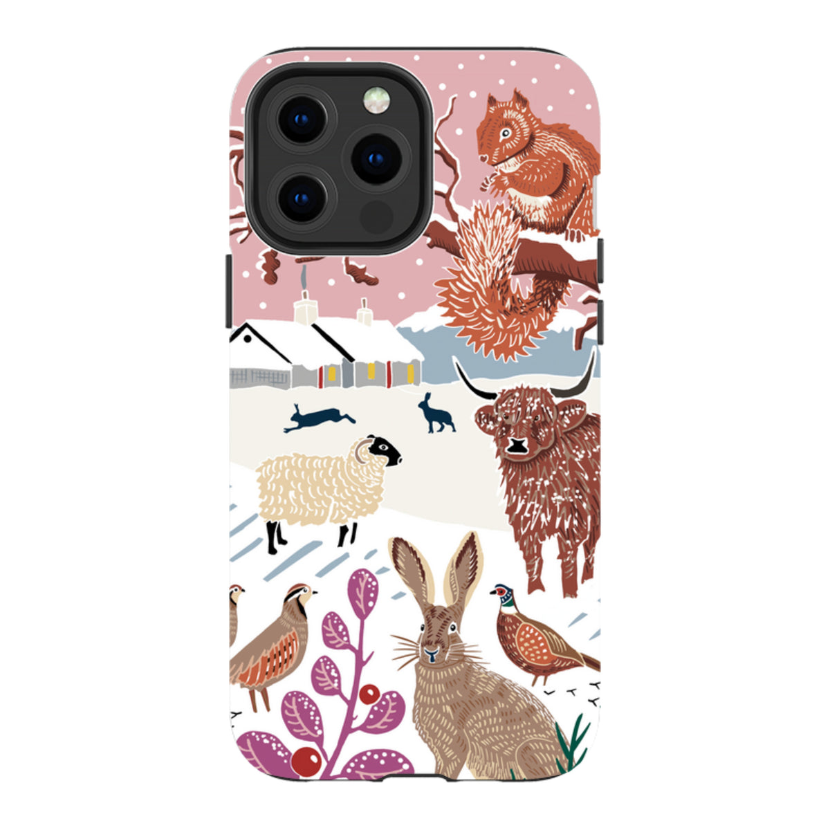 iPhone Tough Case - Winter V By Kate Heiss