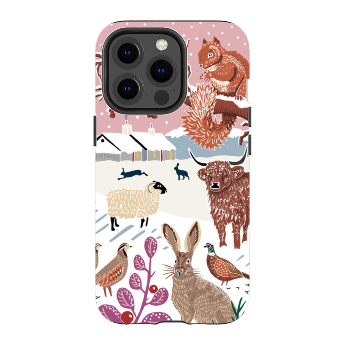 iPhone Tough Case - Winter V By Kate Heiss