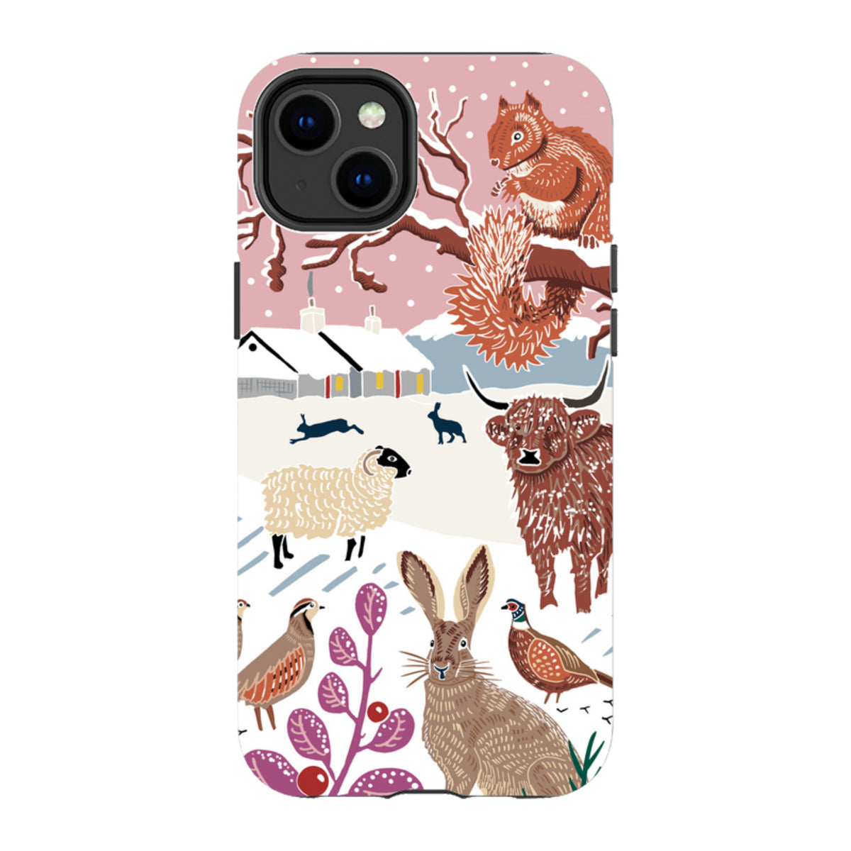 iPhone Tough Case - Winter V By Kate Heiss