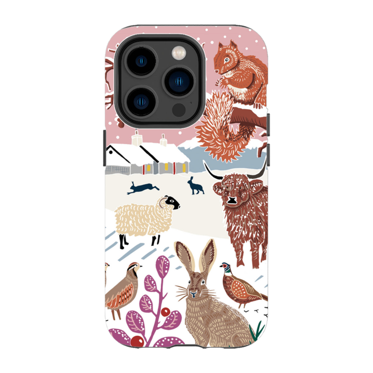 iPhone Tough Case - Winter V By Kate Heiss