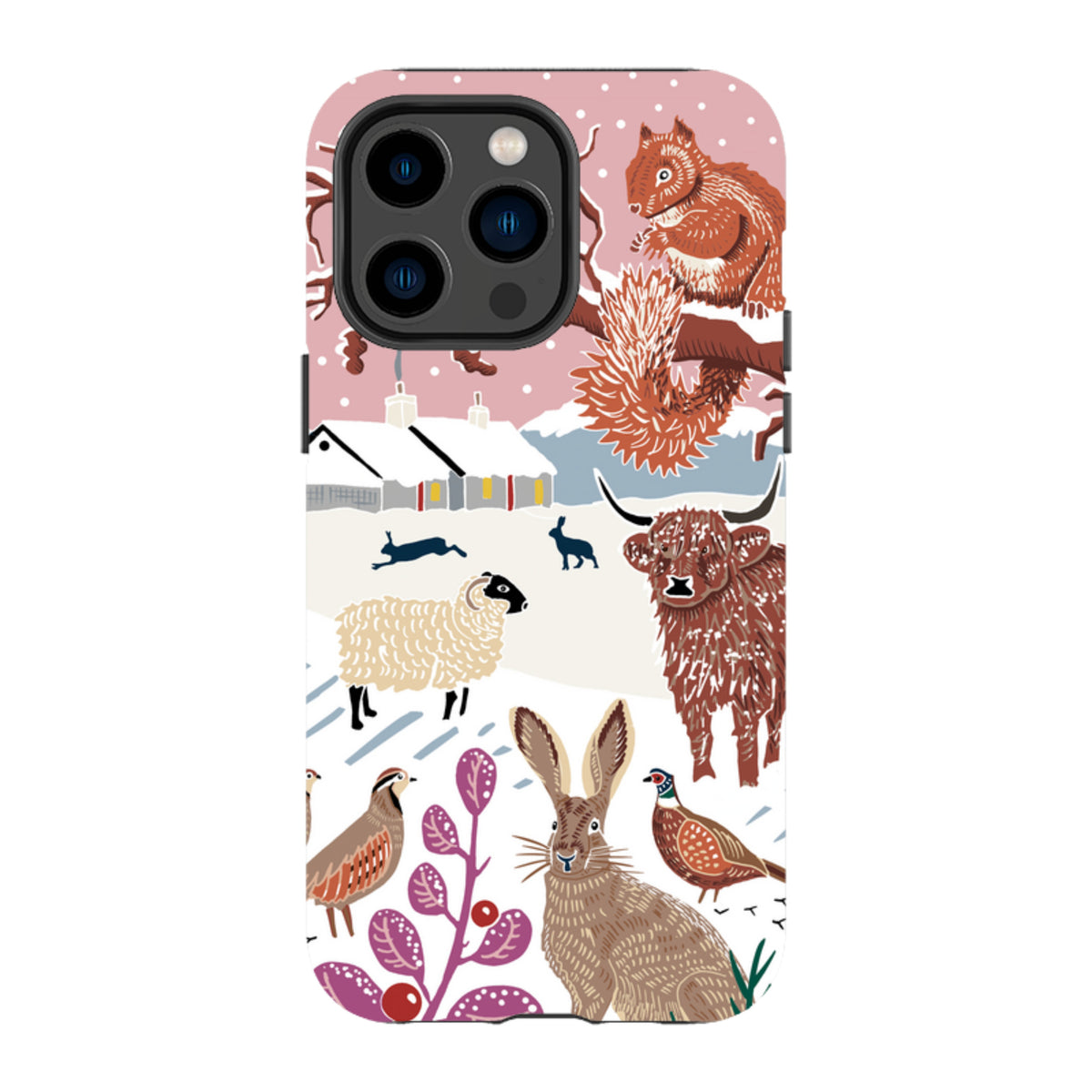 iPhone Tough Case - Winter V By Kate Heiss