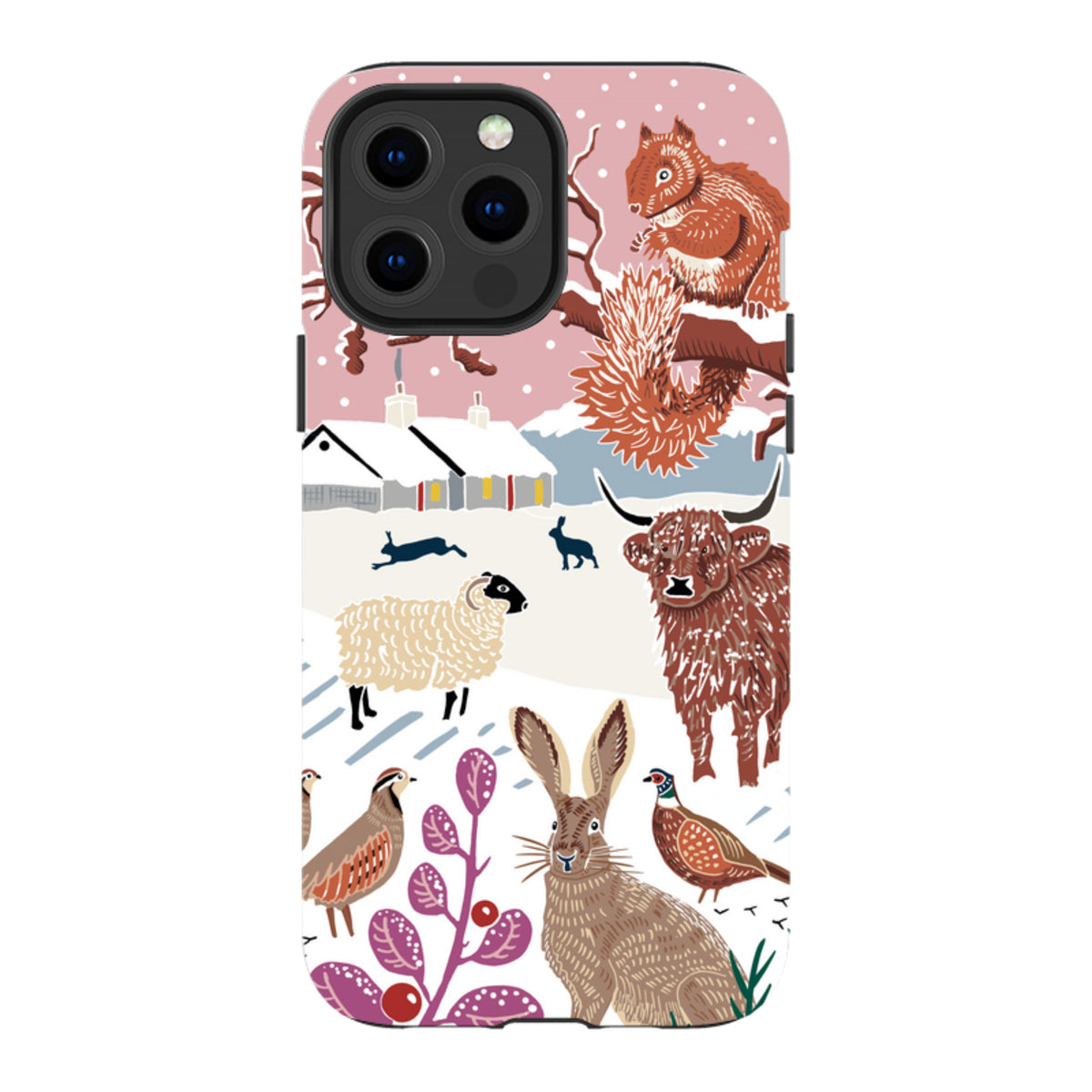 iPhone Tough Case - Winter V By Kate Heiss