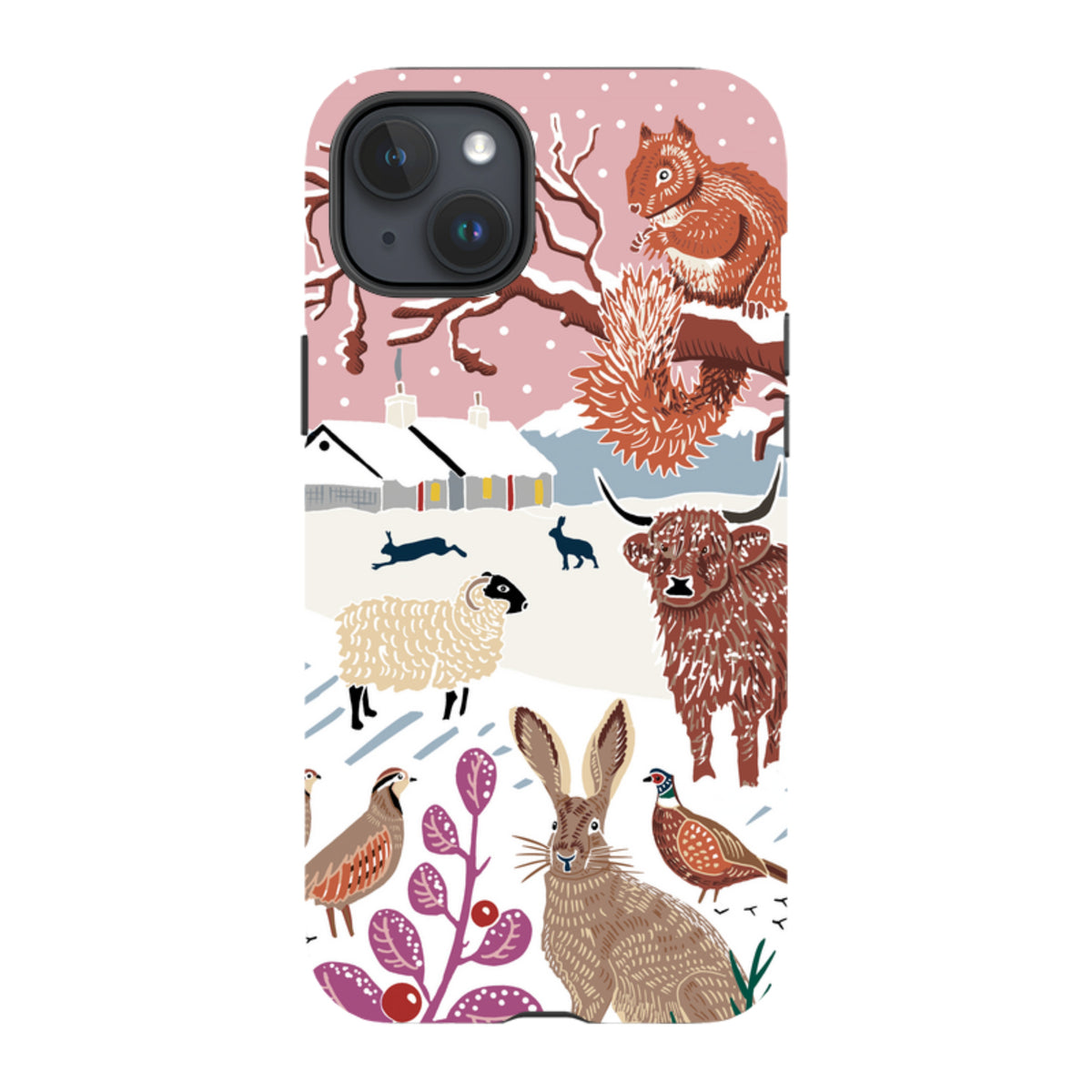 iPhone Tough Case - Winter V By Kate Heiss