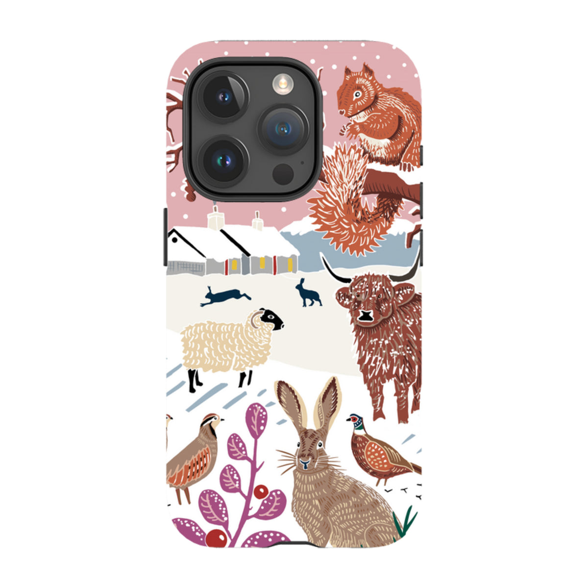 iPhone Tough Case - Winter V By Kate Heiss