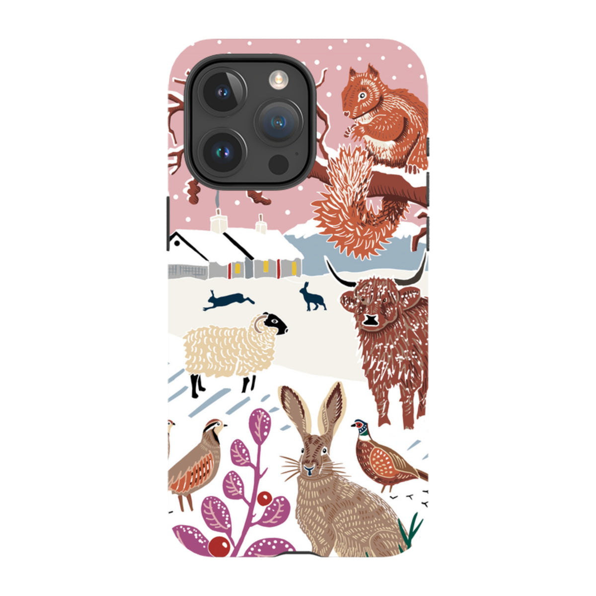 iPhone Tough Case - Winter V By Kate Heiss