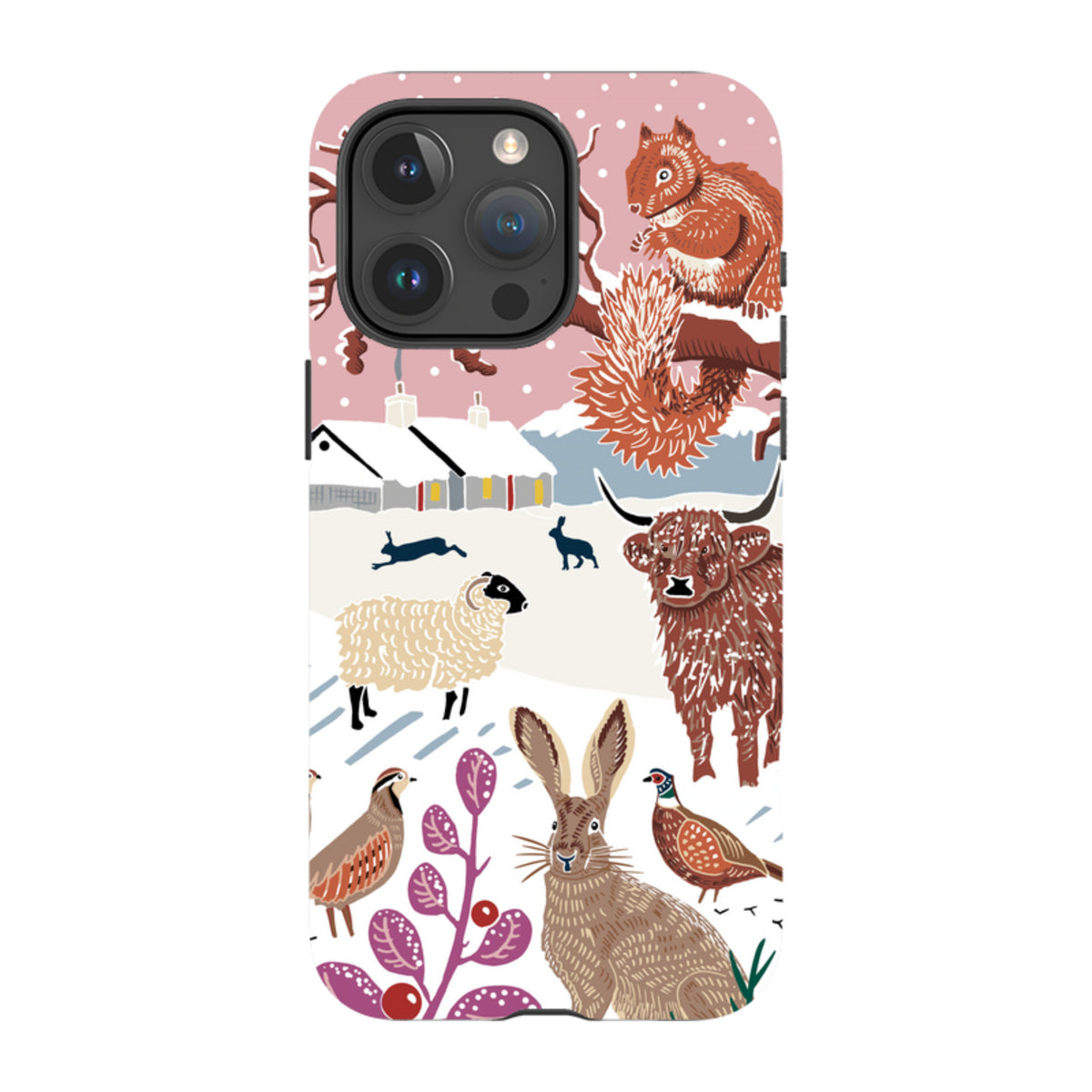 iPhone Tough Case - Winter V By Kate Heiss