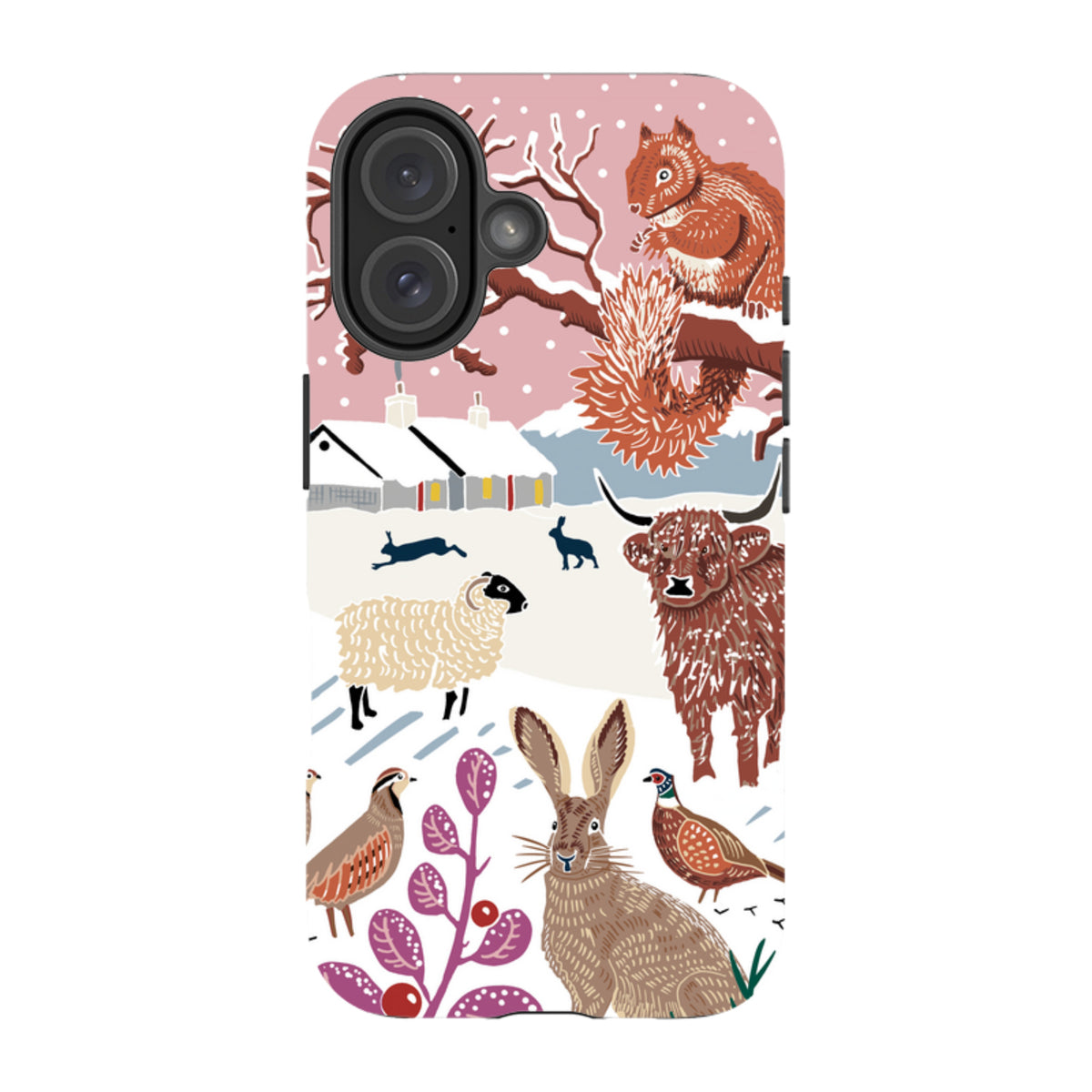 iPhone Tough Case - Winter V By Kate Heiss