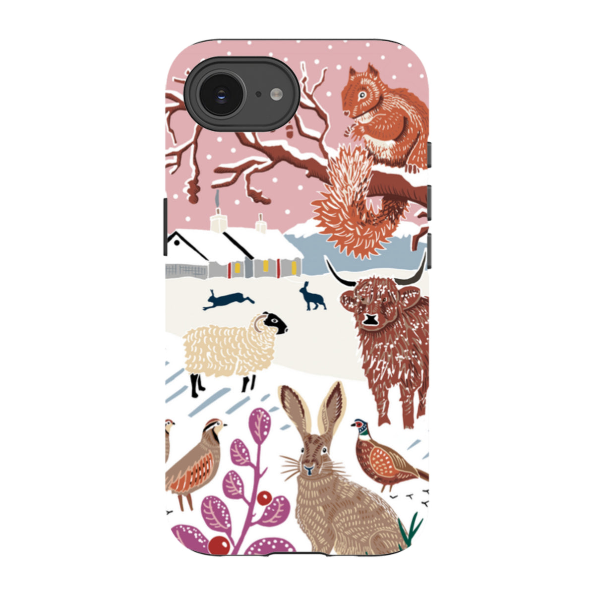 iPhone Tough Case - Winter V By Kate Heiss