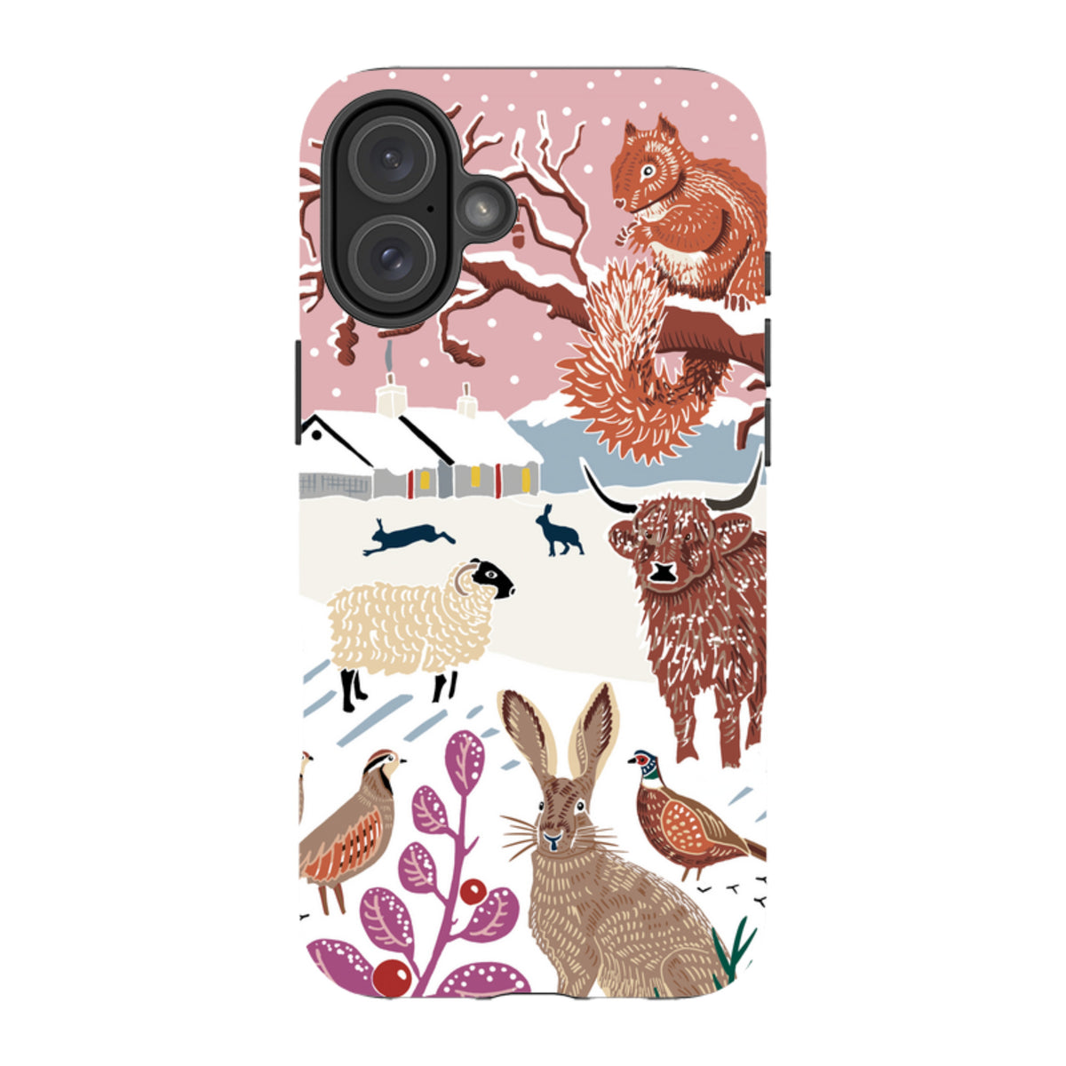 iPhone Tough Case - Winter V By Kate Heiss