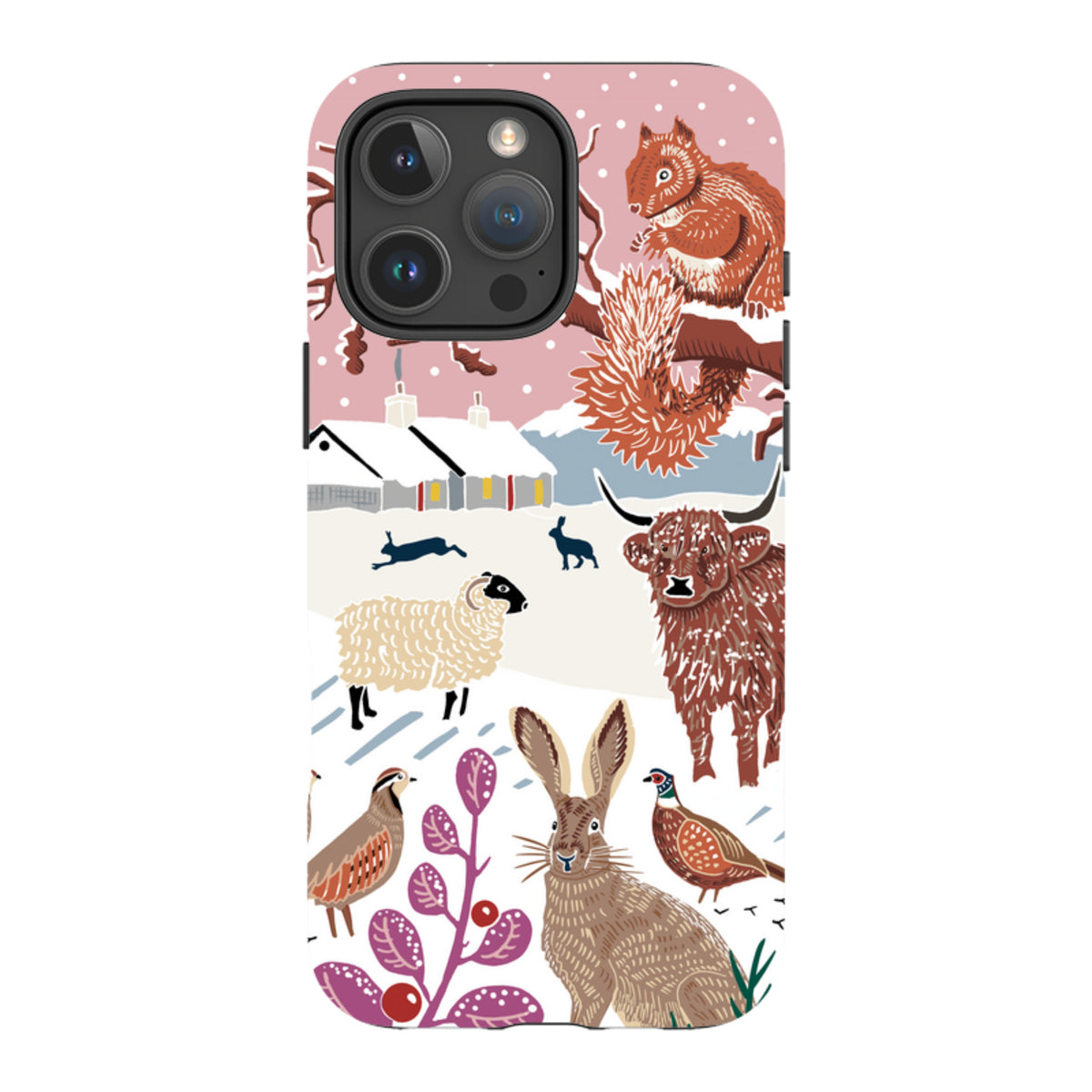 iPhone Tough Case - Winter V By Kate Heiss