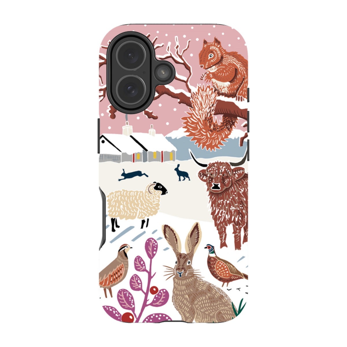 iPhone Tough Case - Winter V By Kate Heiss