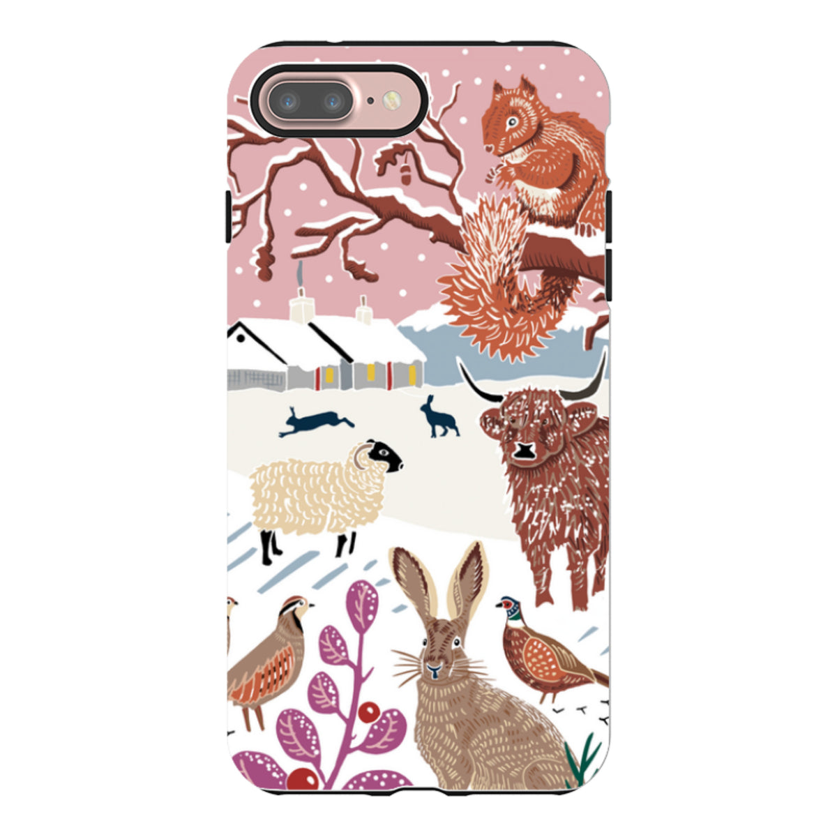 iPhone Tough Case - Winter V By Kate Heiss
