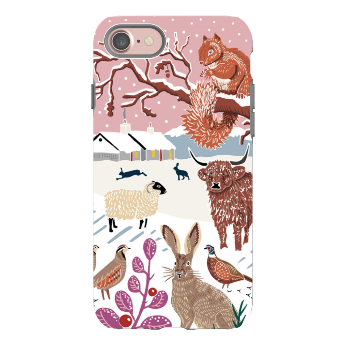 iPhone Tough Case - Winter V By Kate Heiss