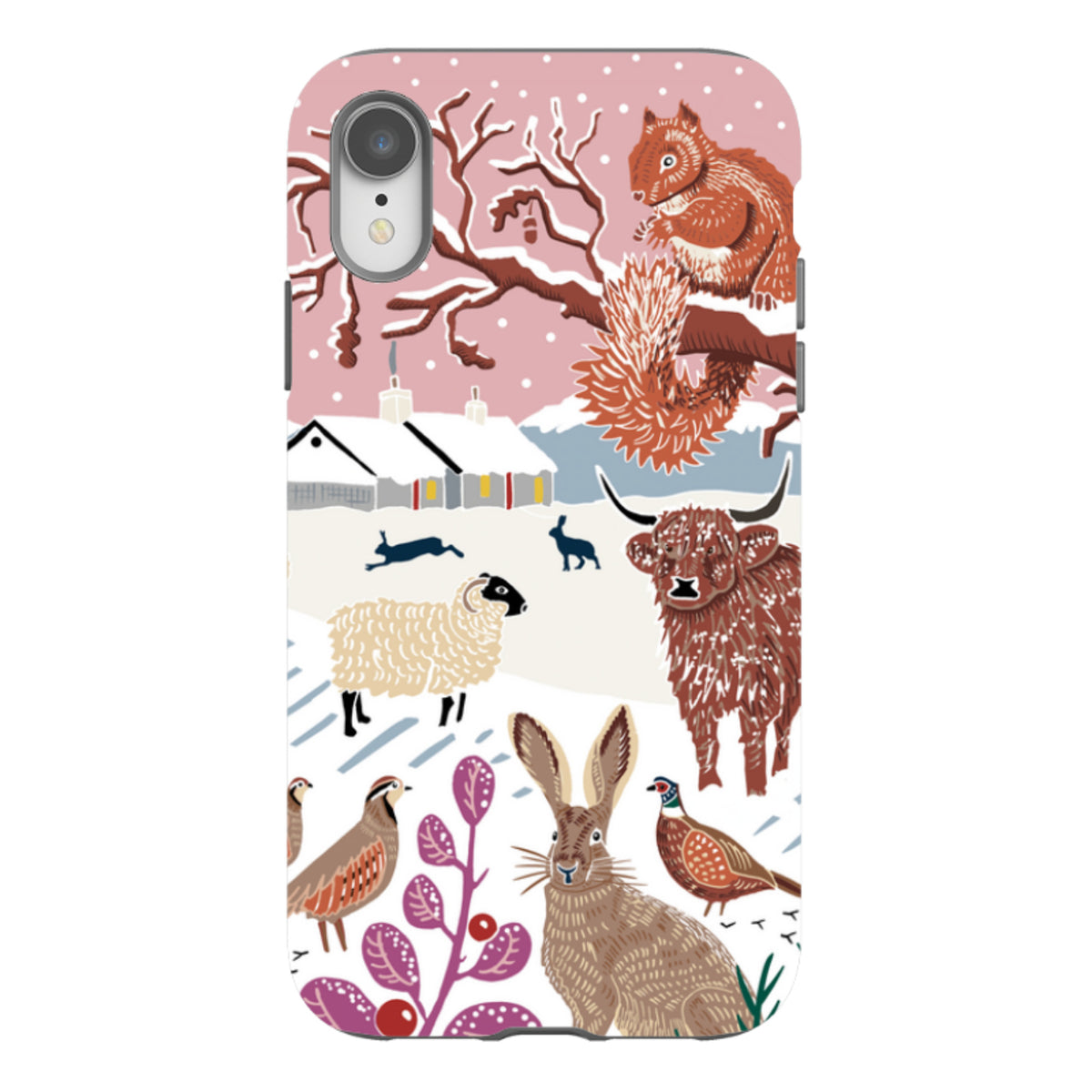 iPhone Tough Case - Winter V By Kate Heiss