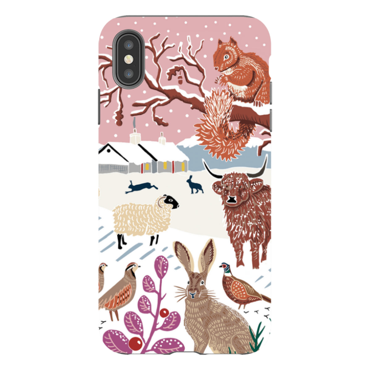 iPhone Tough Case - Winter V By Kate Heiss