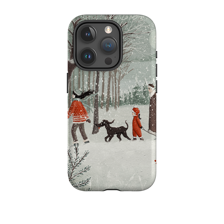 iPhone-Schutzhülle – Winterwanderung von Maja Lindberg