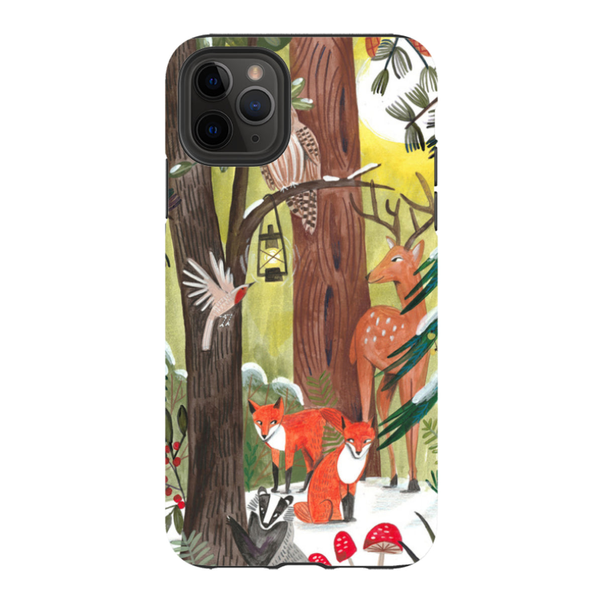 iPhone Tough Case - Winter Wonderland By Caroline Bonne Muller